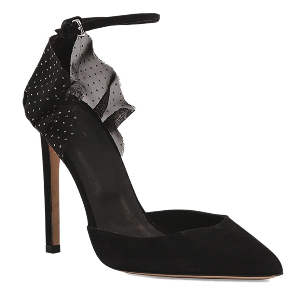 IRO Black and White Heels